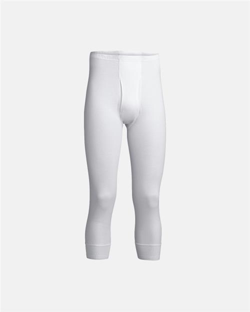 "Classic" 3/4 long johns med gylp | Bomuld | Hvid