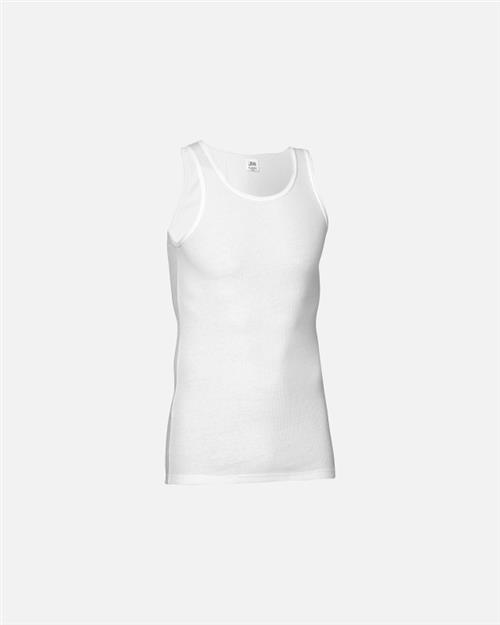 "Classic" tanktop (singlet) | 100 bomuld | Hvid