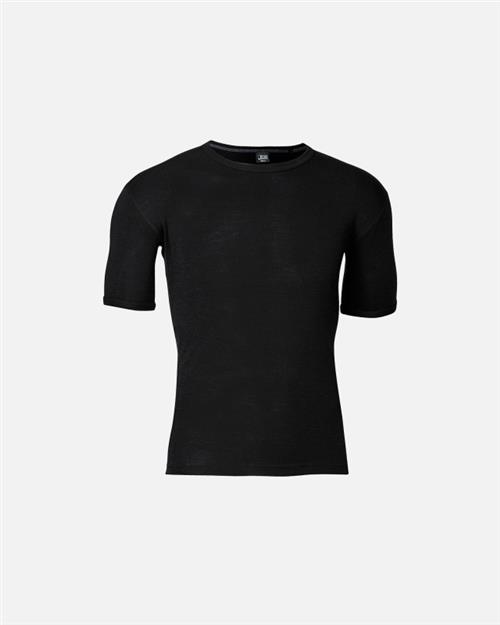 T-shirt "wool"  | 100 merino uld | Sort