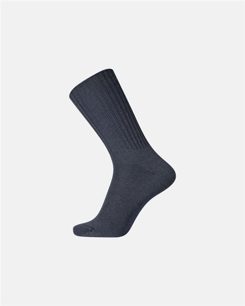 Strømper "heavy" med rib | Uld | Navy