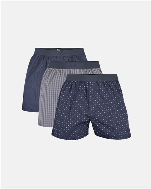 Boxershorts 3-pak | 100 bomuld | Multifarvet