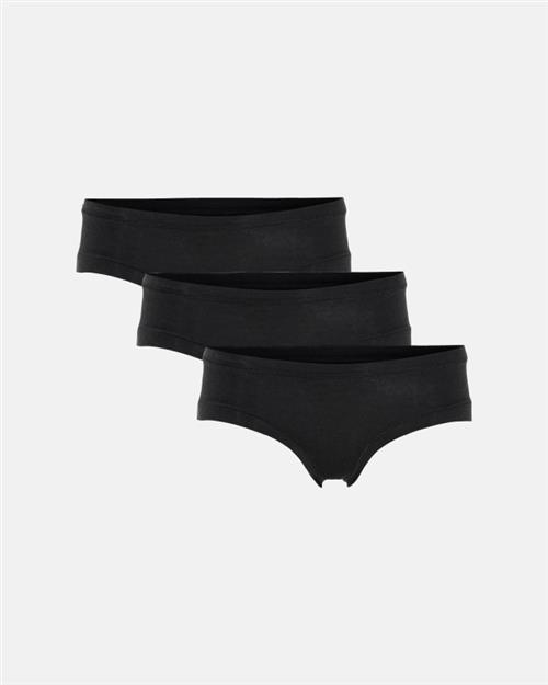 Hipster 3-pak |  Bambusviskose | Sort