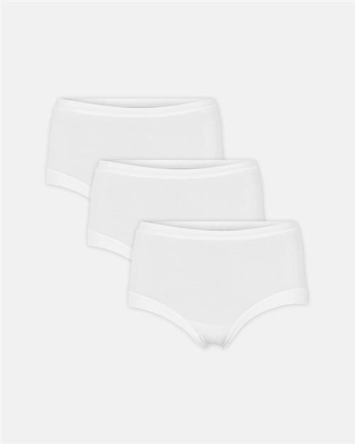 Maxi 3-pak  |  Bambusviskose | Hvid