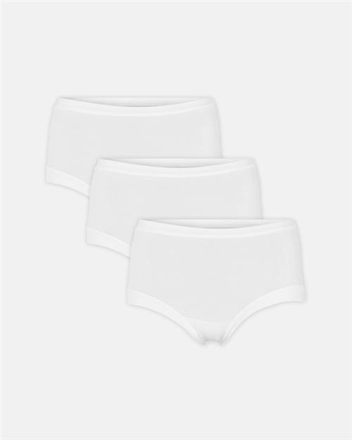 Maxi brief 3-pak  |  Bambusviskose | Hvid