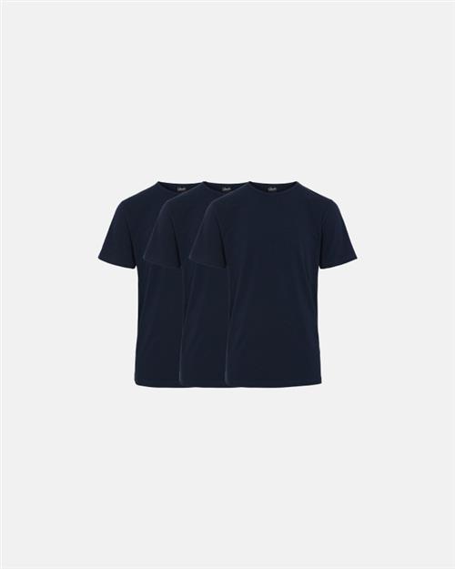 T-shirts | 3-pak | Økologisk bomuld | Navy