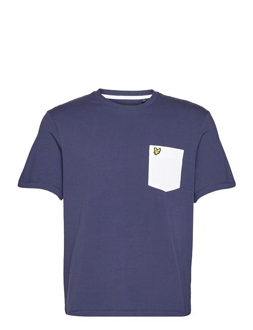 Lyle & Scott Contrast Pocket T-Shirt Lyle & Scott Blue