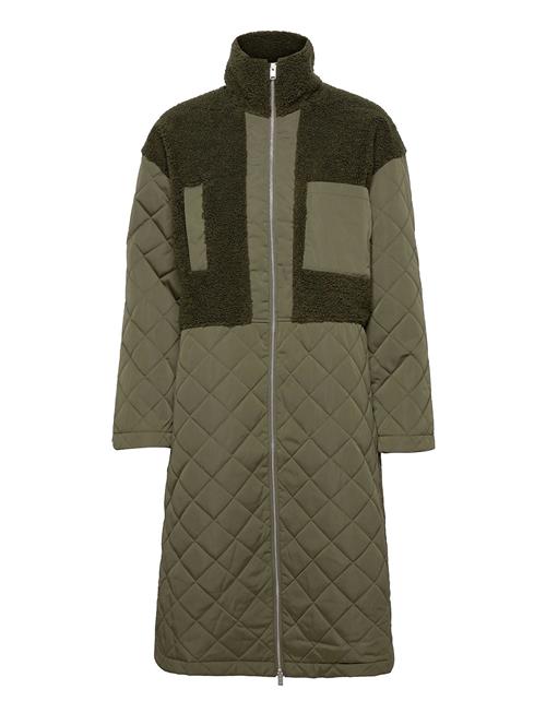 Slfmolly Coat Selected Khaki
