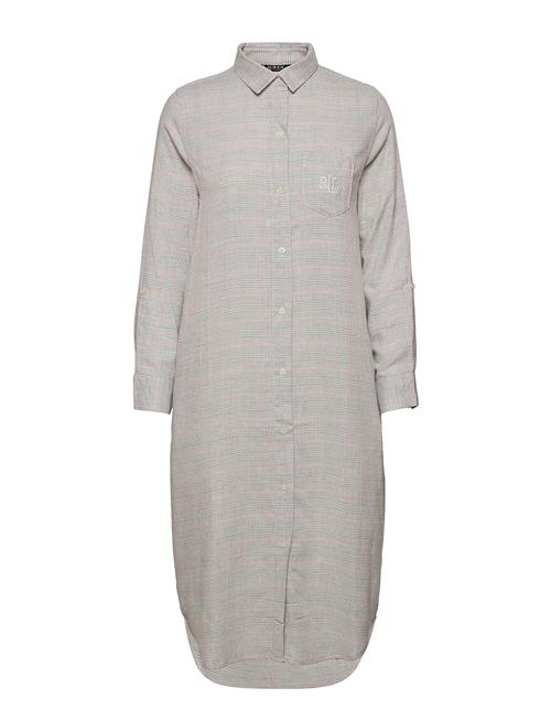 Lauren Ralph Lauren Homewear Lrl L/S Roll Tab His Shirt Ballet Sleeps Grey Plaid Lauren Ralph Lauren Homewear Grey