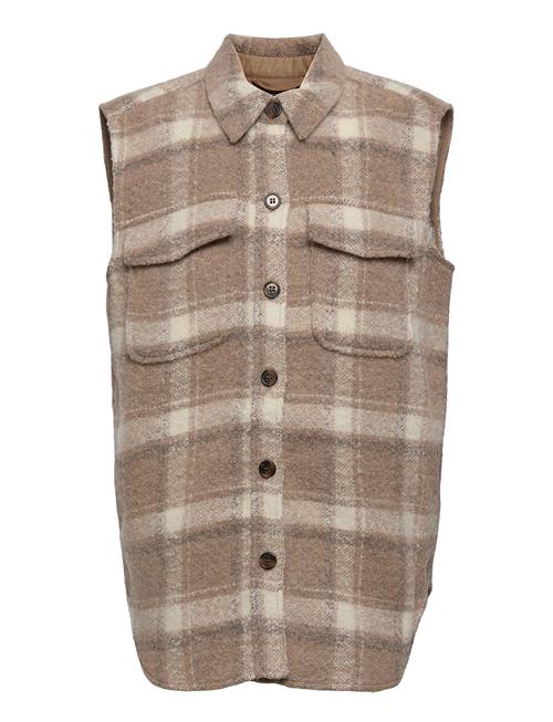 Se Designers Remix Girls G Jayden Shirt Vest Designers Remix Girls Beige ved Booztlet