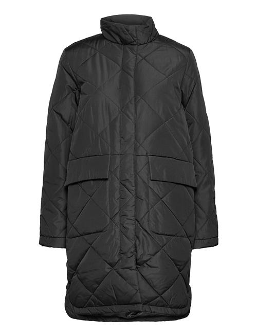 Selected Femme Slfnaddy Quilted Coat Selected Femme Black