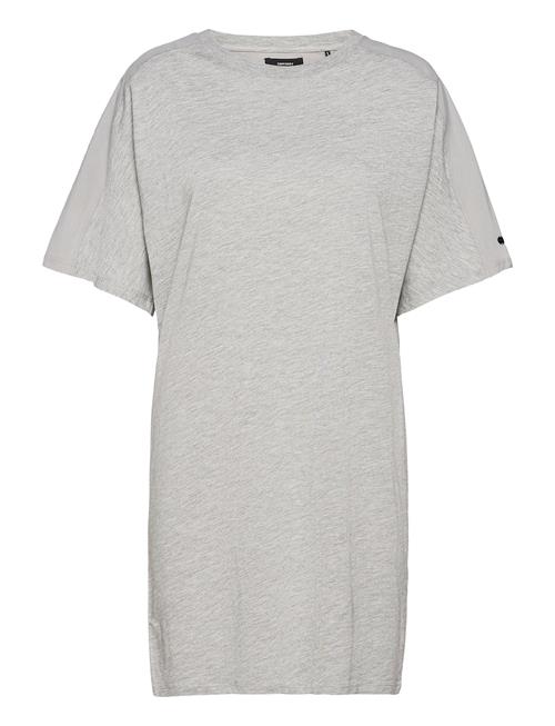 Superdry Cotton Modal Tshirt Dress Superdry Grey