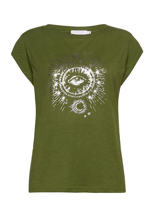 Coster Copenhagen T-Shirt W. Tarot Print Coster Copenhagen Green