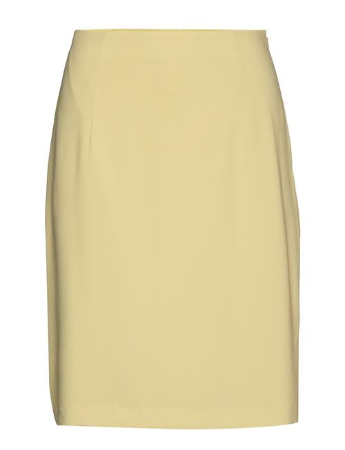 Filippa K High Waist Crepe Skirt Filippa K Yellow