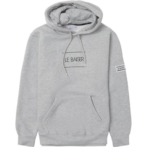 Se Le Baiser Nancy Sweatshirt Grey Melange ved Quint