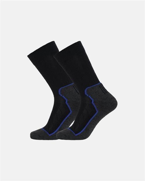 Strømper "terry" 2-pak | Økologisk uld | Navy