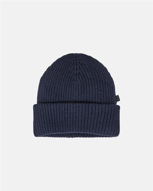 Beanie hue "chunky" | Uld | Navy