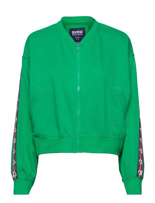 Svea Violet Zip Sweat Svea Green