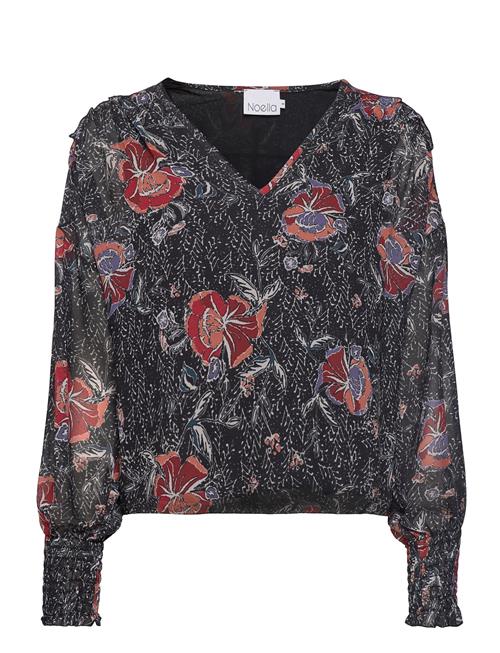 Se Noella Rap Blouse Noella Patterned ved Booztlet