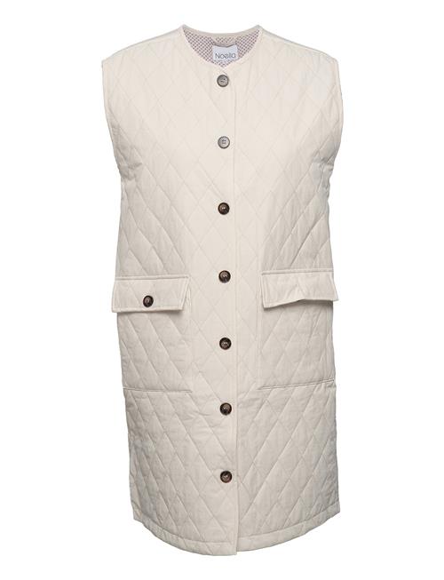 Jane Quilt Waistcoat Noella White