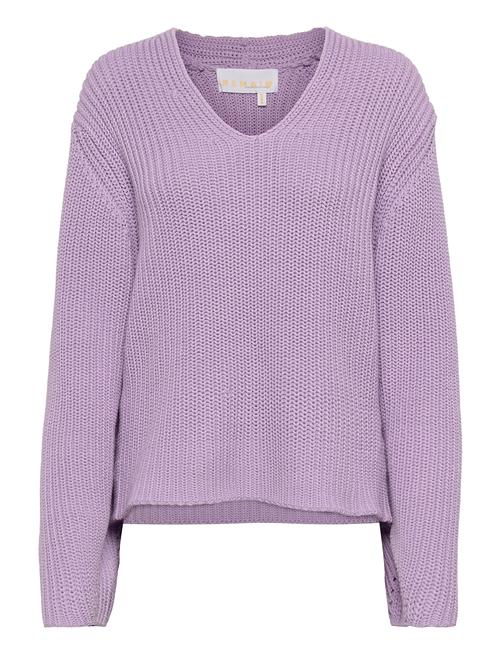 Acuda Knit V-Neck REMAIN Birger Christensen Purple