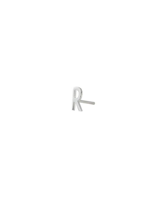 Earring Studs Archetypes, A-Z Design Letters Silver