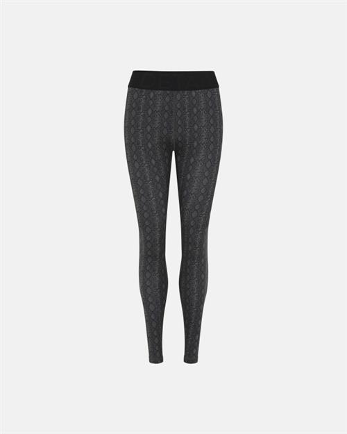 Leggings "snake" | Polyester | Sort