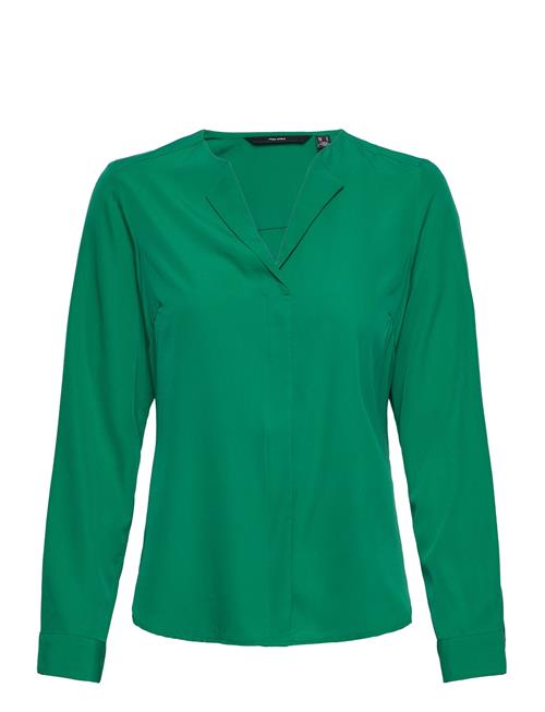 Vero Moda Vmfiona Ls Top Wvn Lt Vero Moda Green