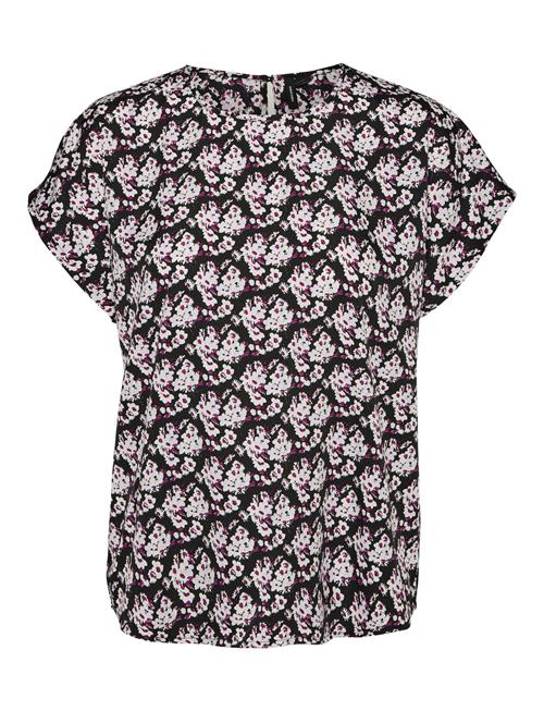 Se Vero Moda Vmfiona Ss Wide Top Wvn Lt Vero Moda Patterned ved Booztlet