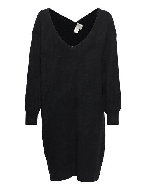 YAS Yasemmy Ls Midi Knit Dress - Pb YAS Black