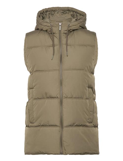 Selected Femme Slfalina Puffer Vest B Selected Femme Khaki