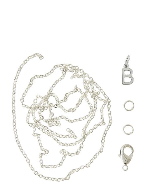 Se Me & My Box Letter B Sp With O-Ring, Chain And Clasp Me & My Box Silver ved Booztlet