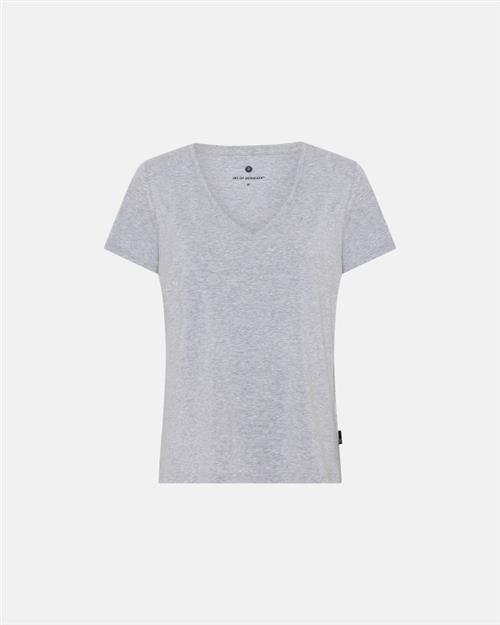T-shirt v-neck | Bambusviskose | Grå