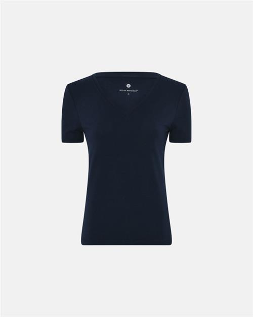 T-shirt v-neck | Bambusviskose | Navy