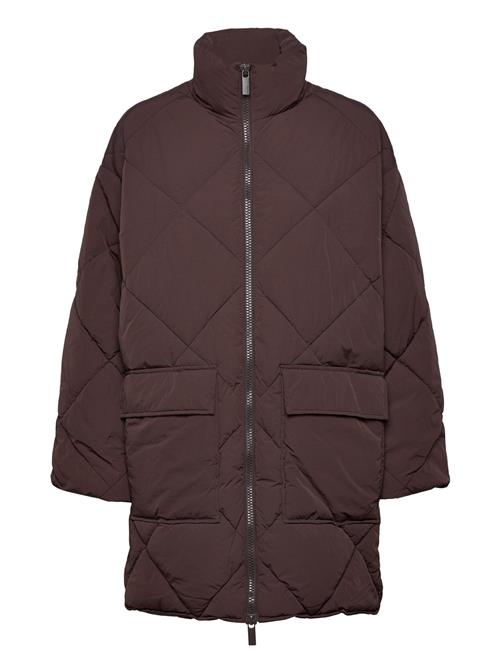 Slfheidi Puffer Jacket B Selected Femme Brown