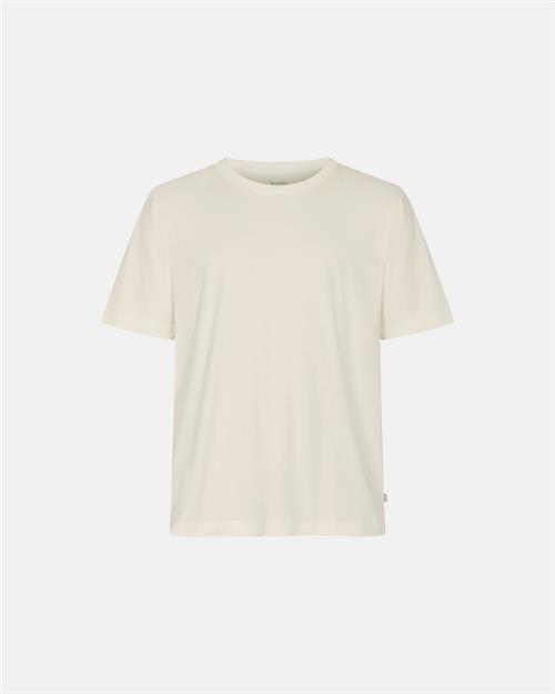 T-shirt "mid-sleeve" | 100 økologisk bomuld | Lys beige