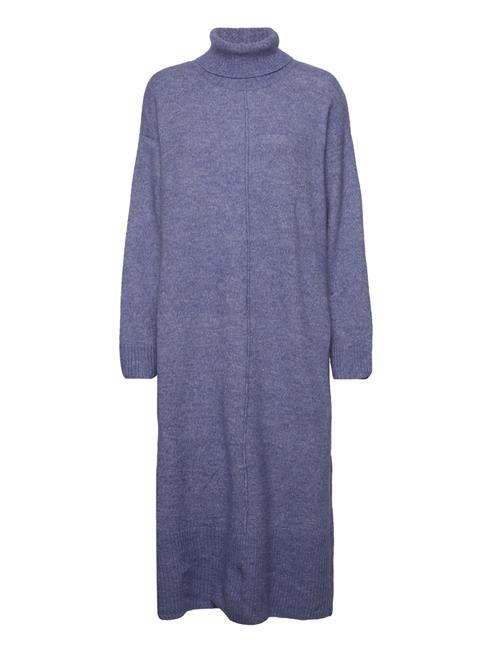 Object Objabbie L/S Knit Dress Pb12 Object Blue