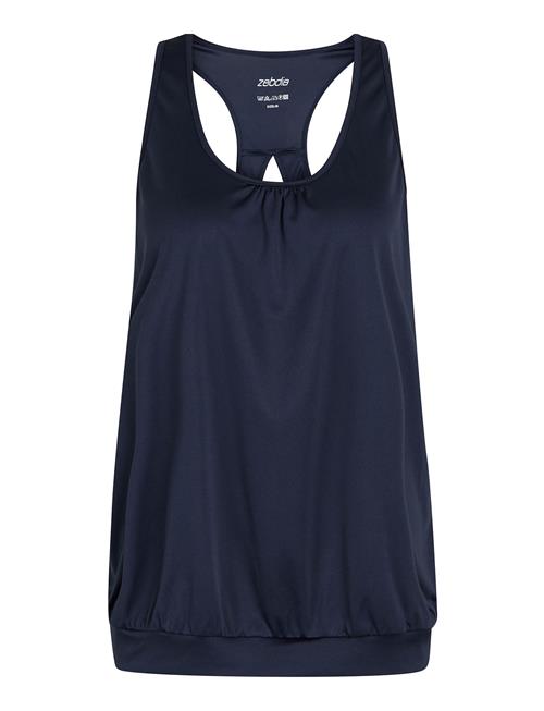 Women Sports Top ZEBDIA Navy