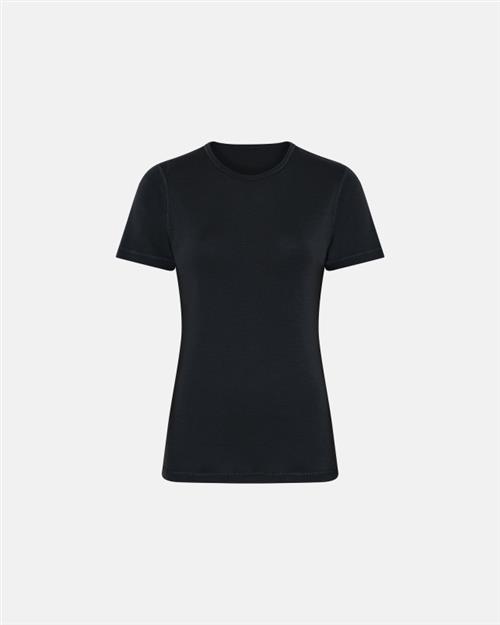 T-shirt | 100 merino uld | Sort