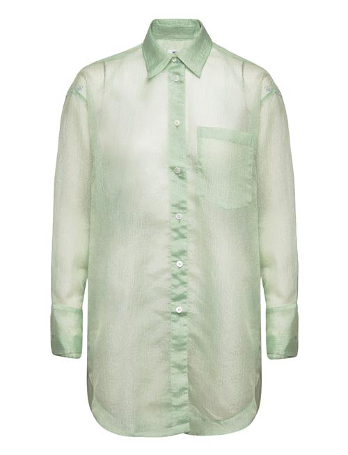 Beth Crinkled Shirt WOOD WOOD Green