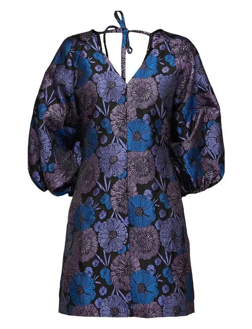 Slfelani 7/8 Short Dress B Selected Navy