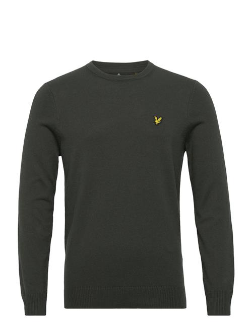 Lyle & Scott Cotton Merino Crew Jumper Lyle & Scott Khaki