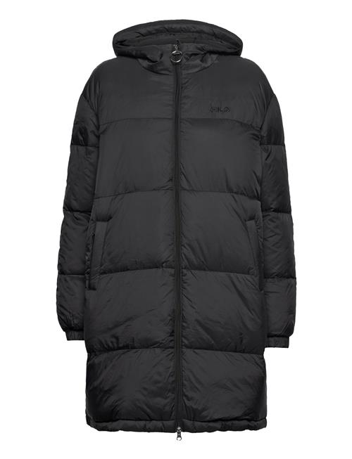 Se Berislav Long Padded Coat FILA Navy ved Booztlet