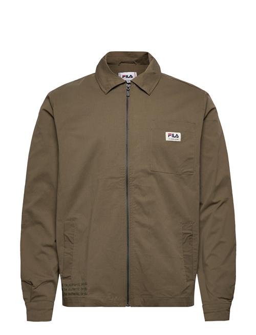 Se FILA Termoli Coach Jacket FILA Khaki ved Booztlet