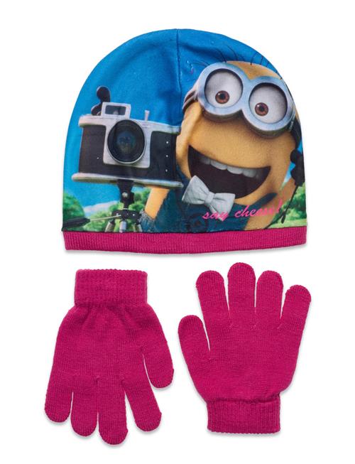 Se Minions Set Cap + Gloves Minions Patterned ved Booztlet