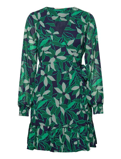 ONLY Onlstar L/S Wrap Dress Ptm ONLY Green