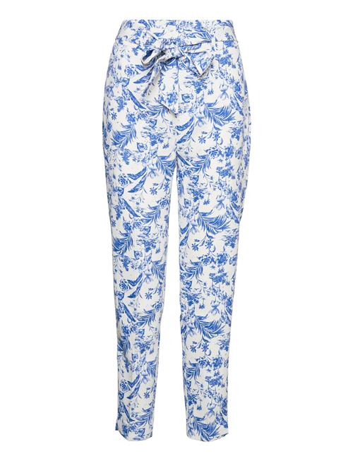 Mango Bow Printed Trouser Mango Patterned