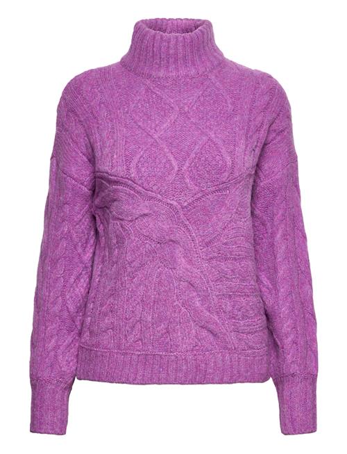 Se A-View Umay Knit Pullover A-View Purple ved Booztlet