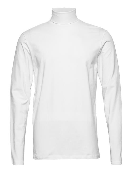 Selected Homme Slhrory Ls Roll Neck Tee B Selected Homme White