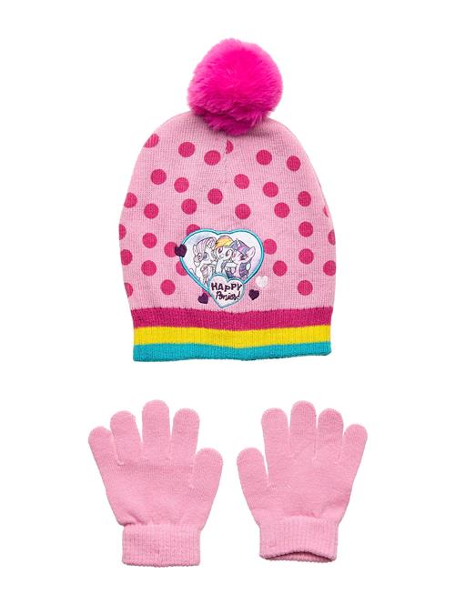 Se My Little Pony Set Cap + Glooves My Little Pony Pink ved Booztlet