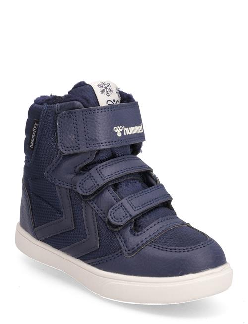 Hummel Stadil Super Poly Boot Mid Tex Jr Hummel Navy